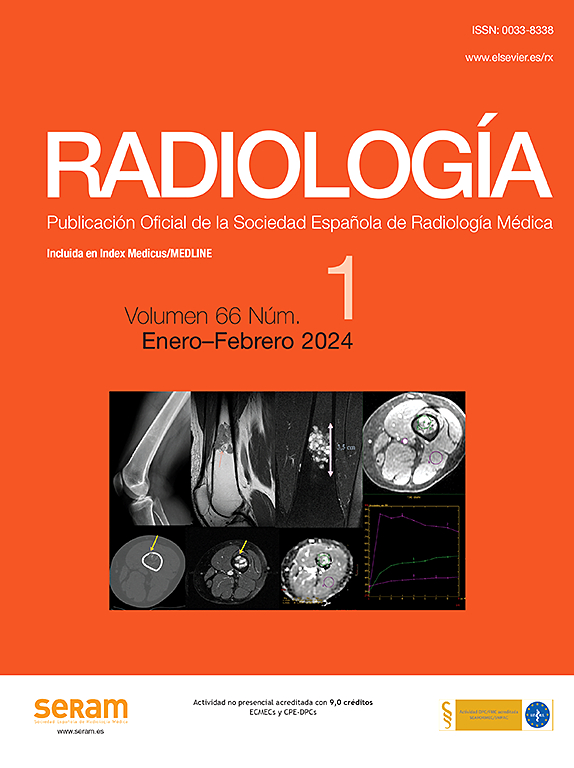 Go to journal home page - Radiología
